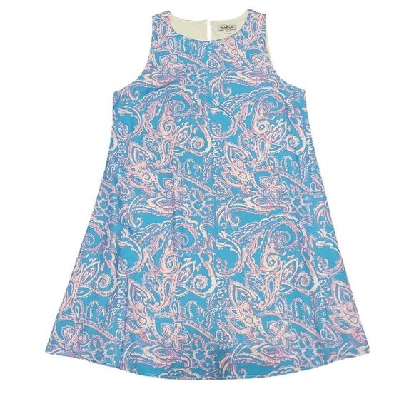 Pastel Filigree Yoke Style Dress - Picture 1 of 5